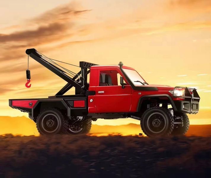 Машинка на радіокеруванні Toyota,з рухомою лебідкою, масштаб 1:12, MN-82, червона 9976(6) фото